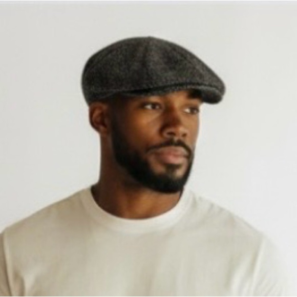 Vintage Pendleton Brown Tweed Wool Flat Cap - Cabbie Classic Newsboy Style XL